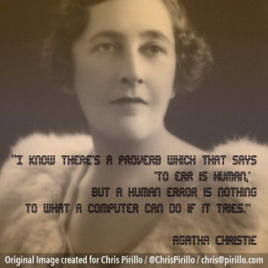 agatha christie quotes | Agatha Christie | Flickr - Photo Sharing!