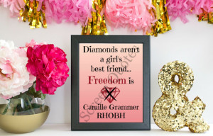 Real Housewives Printable Quote Art Camille Grammer 