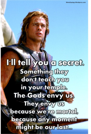 Happy Birthday! Brad Pitt, Troy, 2004.Happy Birthday