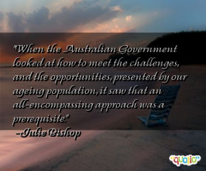 When the Australian Government looked at how