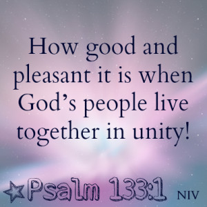 Bible Verses About Family Unity (1)