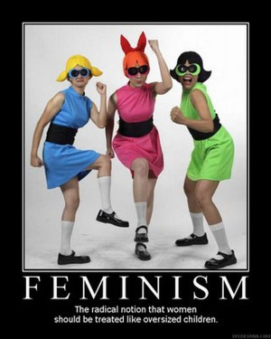Feminists are Men in Drag