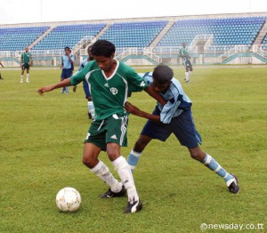 ... yesterday at the Ato Boldon Stadium, Balmain. ...Author: VASHTI SINGH