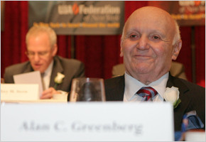 Alan C Greenberg former chairman of Bear Stearns