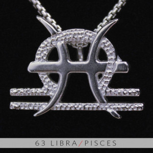 63 Libra and Pisces Silver Unity Pendant. $99.99, via Etsy. I want it ...