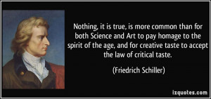it is true, is more common than for both Science and Art to pay homage ...