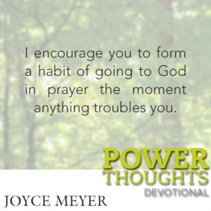 More like this: joyce meyer , thoughts and god .