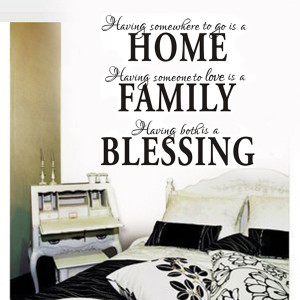 ... Home-Family-Blessing-Wall-Quote-Sticker-Decals-Mural-Home-Decor-XHY