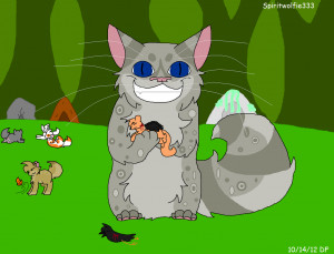 Warrior Cats Brambleclaw Went mad- warrior spoof by
