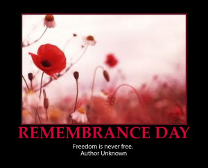 REMEMBRANCE and VETERANS DAY QUOTES AND INSPIRATIONAL POSTERS