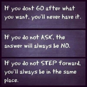 Go forth and stand tall!