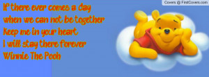 Winnie The Pooh quote Profile Facebook Covers