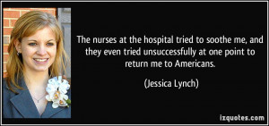 More Jessica Lynch Quotes