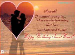 ... Quotes, Birthday Sweetheart, Gifts Idea, Happy Birthday Husband Quotes