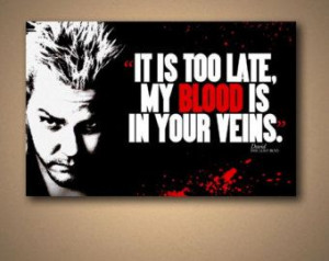 The LOST BOYS - DAVID Quote Movie Poster