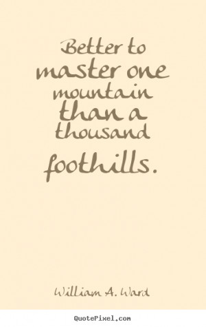 Better Master One Mountain