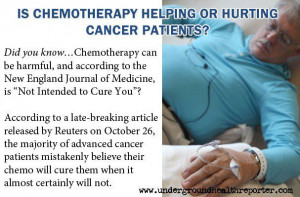 ... Believe That Chemotherapy Is The Best Life-saving Cancer Treatment