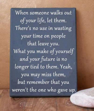 Motivational Quotes walks wasting leave