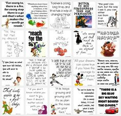 Disney Movie Quotes - So You Think You're Crafty