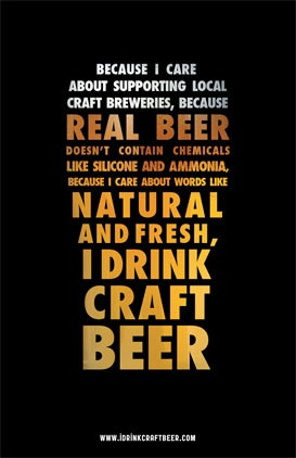 Because We Care about Craft Beer! Read it. Stop drinking Donkey Piss.