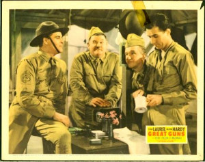 laurel and hardy in great guns