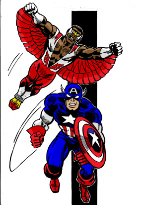 Captain America The Falcon