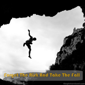 Motivational Quotes Sayings With Man Jumping Image