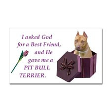 Love it Pittie Pit Bull Pu Square Sticker 3
