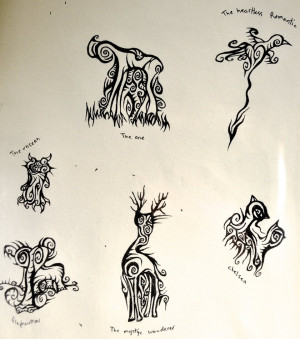 soul animal tattoo designs by mariedark