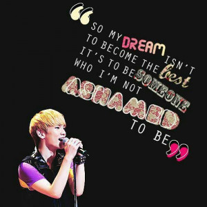 Shinee Key Quotes Quote from key of shinee. via maggie ikehara