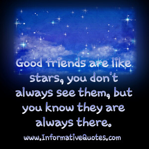 Friends Are Like Stars Free