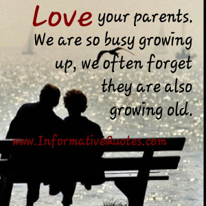Parents Growing Old Quotes