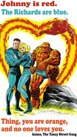 ... fantastic four the thing Ben Grimm YSG yancy street gang The Thing is