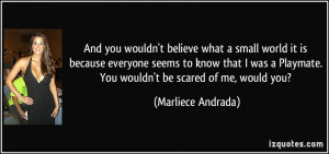 Marliece Andrada Quote