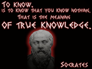 Socrates - The Test Of ThreeSocrates - To know, is to know that you ...