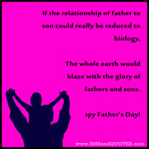 If The Relationship Of Father