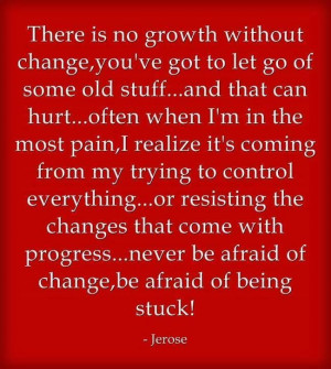 Struggle, pain, change. Hope & dispair.