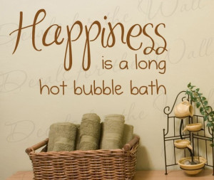... Bubble Bath Bathroom Wall Decal Quote 22