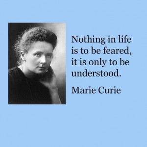 Marie Curie Quotes Marie curie