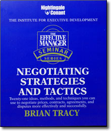 Negotiating Strategies and Tactics – DVD