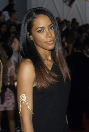 Aaliyah. (Photo by Kevin Mazur/WireImage)