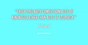 Quotes About Popularity