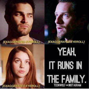 ... tags for this image include: teen wolf, derek, hale, family and cora