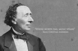 hans christian andersen classical music quotes