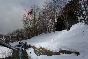Roner Vision: 800-foot Snowmobile BASE Jump