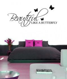 beauty salon or hairdressers more butterflies wall quotes wall salons ...