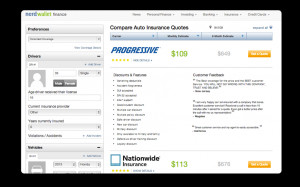 ... each car once, instead of multiple times for each insurer’s website