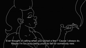 ... high arctic monkeys quot maybe i'm too busy being yours to fall for