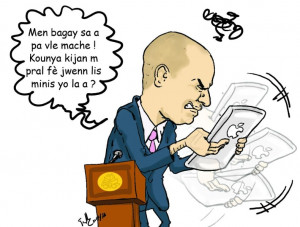 Michel Martelly Jokes are On-Going via Facebook and Instagram