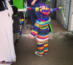 Mexican and Pinata - Homemade costumes for couples